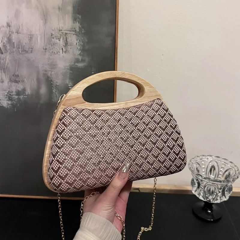 

Высококачественная женская сумка из однотонной кожи с повседневным простым винтажным и парижским элитным повседневным стилем ​