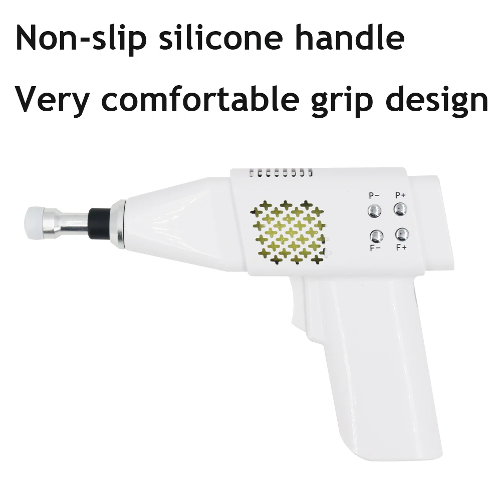 أداة تعديل العلاج بتقويم العمود الفقري لـ 900N مسدس تصحيح العمود الفقري تخفيف الألم 4 رؤساء علاج شدة قابلة للتعديل مدلك العمود الفقري 2025