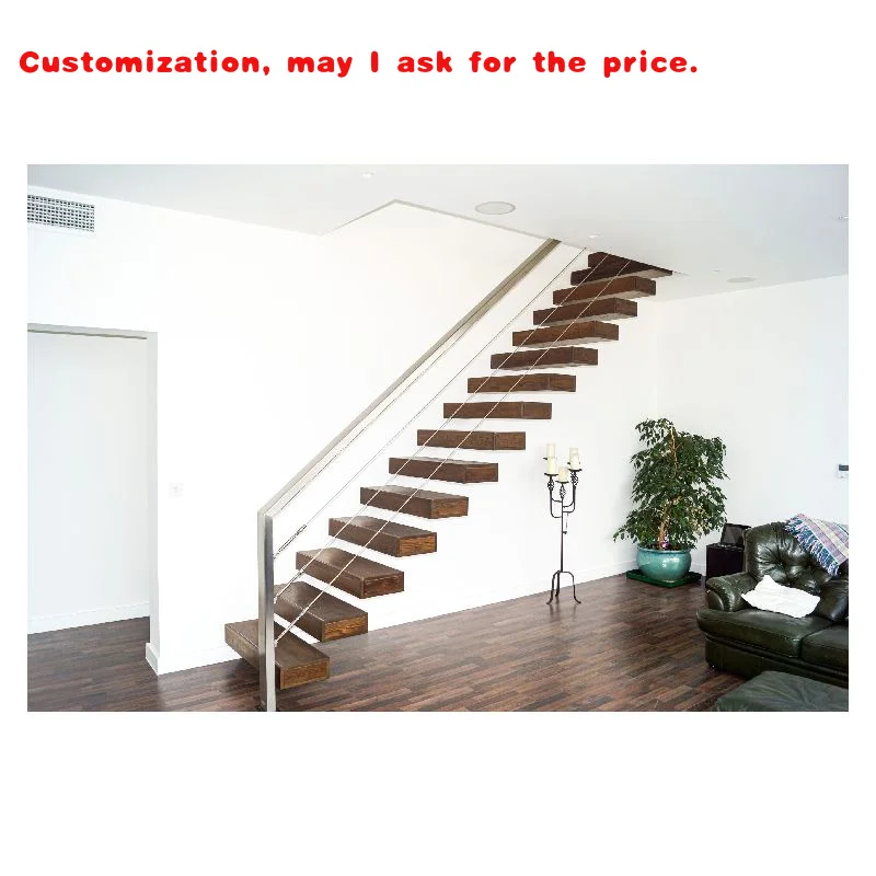 

Изготовленные на заказ.Маркированные плавающие лестницы Изогнутые плавающие лестницы Плавающие лестничные перила