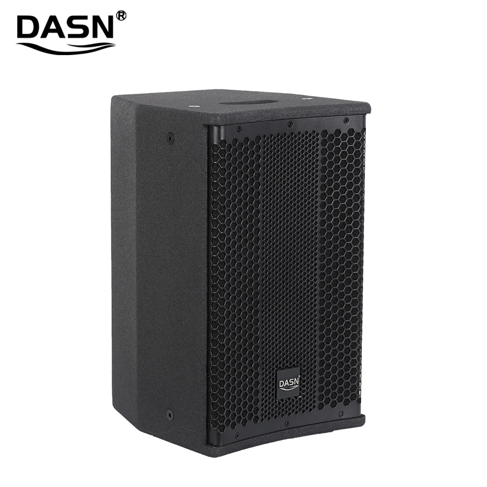 DASN K8DC 8 Inch 2000W DSP Outdoor DJ Stage Home Theatre BT Active Full Frequency Wooden Cabinet Speaker Audio System Sound