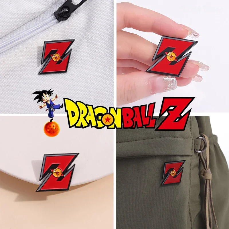 Dragon Ball Z Badge Shirt Lapel Pin Jewelry Bag Accessories Metal Brooch Fashion Kids Backpack Clothes Pins Friend Birthday Gift