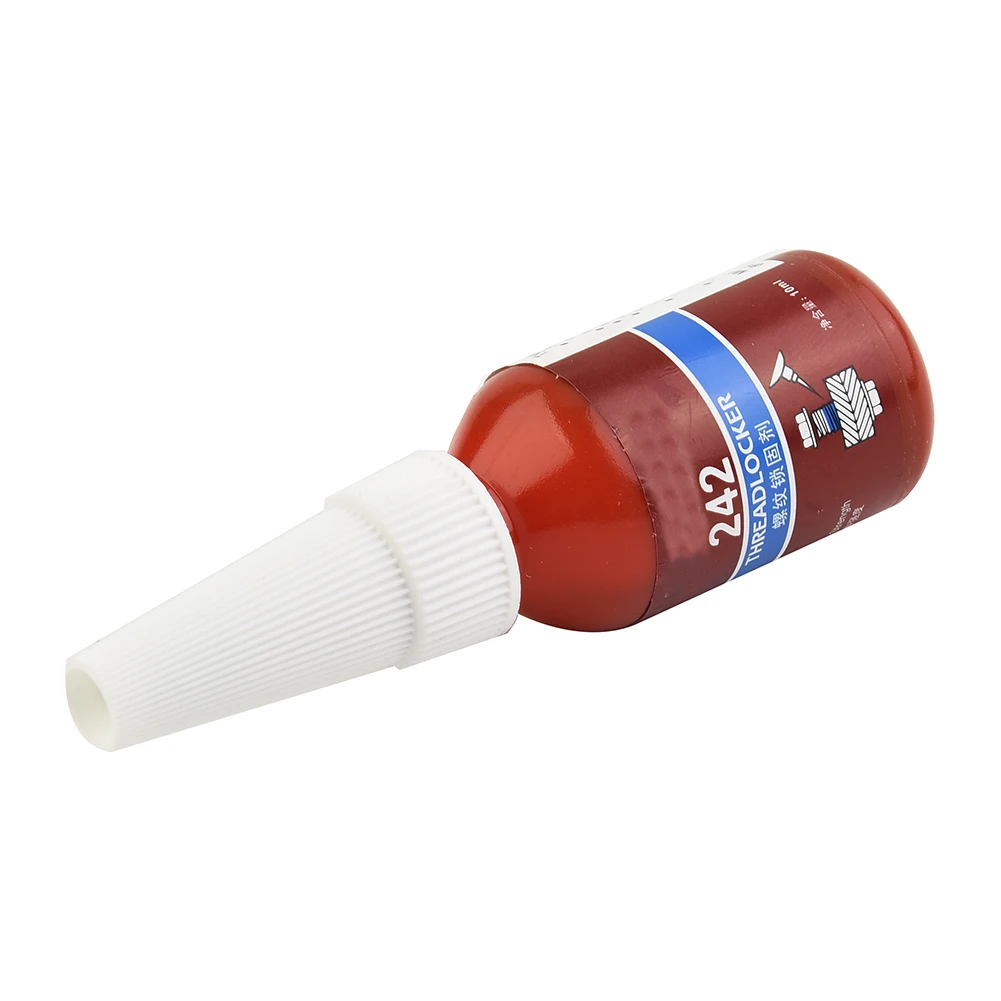 Locktite Threadlocker, Parafuso Azul Removível, Bloqueio de Líquido Azul, Threadlocker, M6-M20 Rosca, Força Média, Universal, 242, 2 Pcs