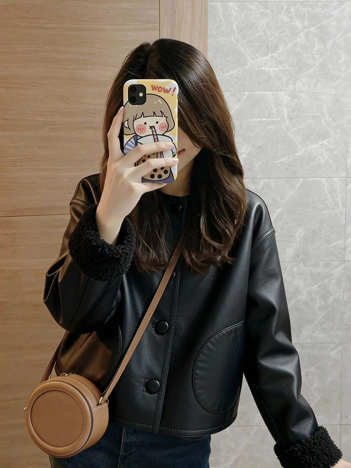 

Женский топ American Sle Cool Bla Long Sve irt, универсальный высококачественный зимний топ Quali прямого кроя для поездок на работу