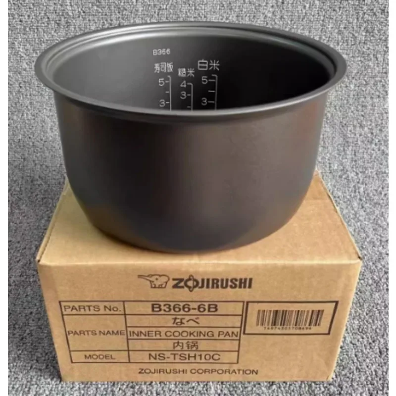 Original Rice cooker inner bowl B366 B362 for ZOJIRUSHI NS-TSH10C TSQ10 AAH10C replacement Inner bowl