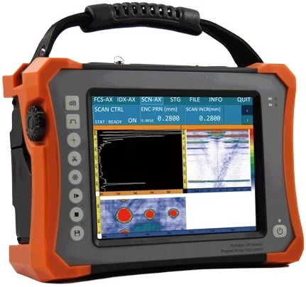 NEW Portable Phased Array Ultrasonic Flaw Detector