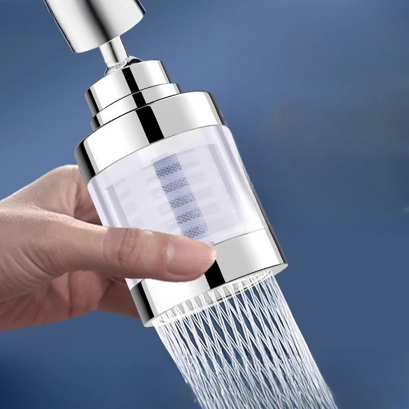 Kitchen Faucet Splash-proof Head Booster Filter Extender Universal Interface Water Purifier Tap Water Household Artifact