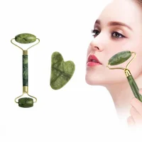 Rodillo de Jade para Masaje Facial