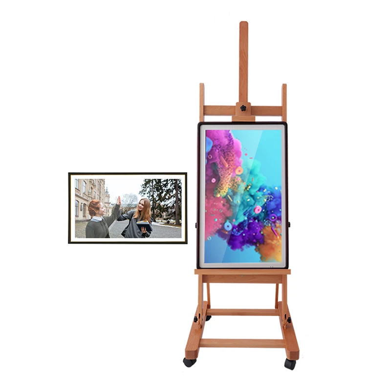 32 Inch Wifi Digital Photo Frames Video Picture Art Display Wall Electronic Smart Frame Custom