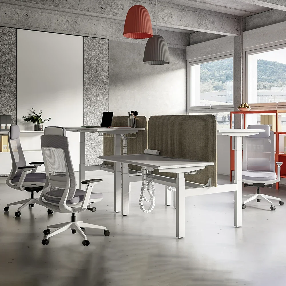 Home Office Table Electronic Adjustable Height Smart Computer Desk Sit-stand Sit and Stand Standing Corner Office Desk