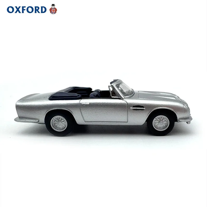 OXFORD 1/76 Alloy DB6 MkII Vintage Convertible Simulation Car Model Static Collection Decorated Holiday Gifts Toys Souvenir Gift