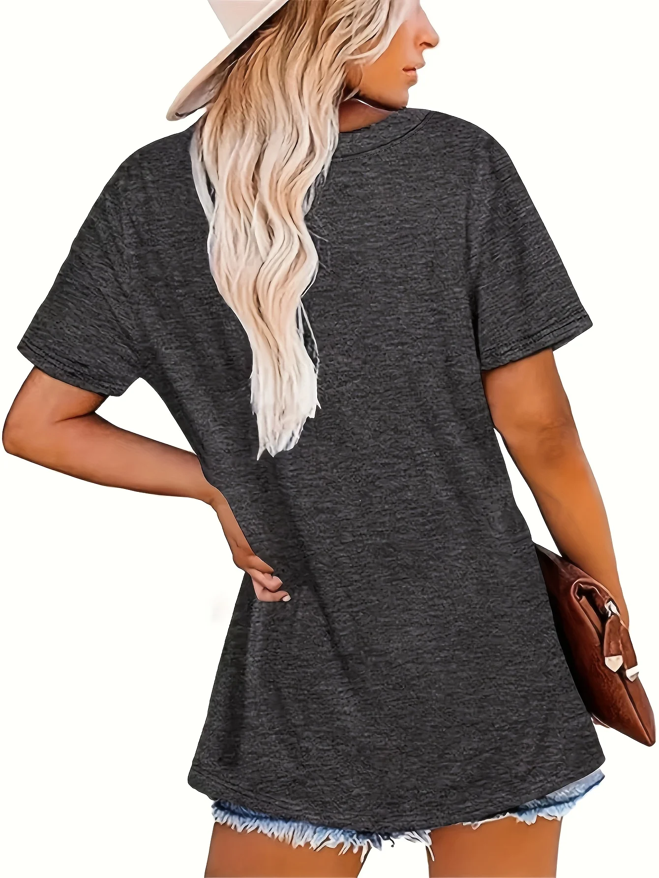 Gypsy Soul Dragonfly Women's Tee, Boho Graphic Dark Grey Top