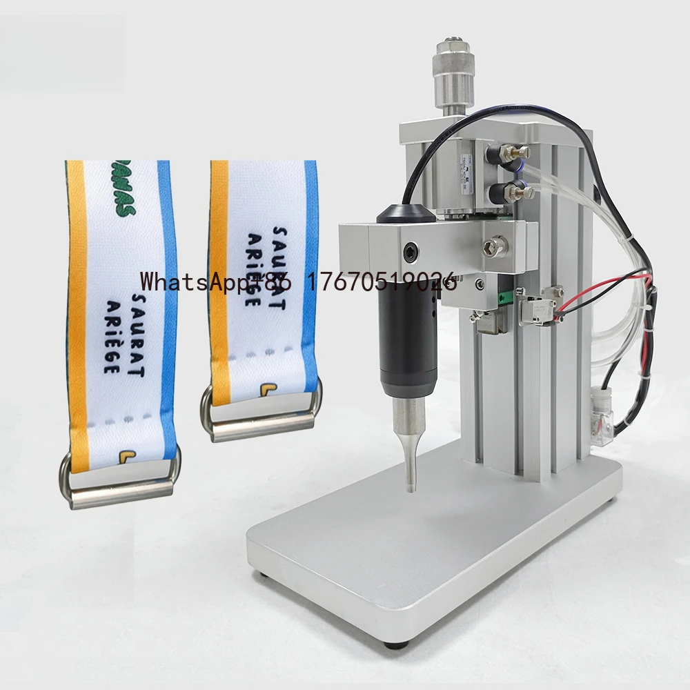 Automatic Strap Ultrasonic Sewing Machine Design Mold Welding Equipment Polyester Lanyard Sealing Machine Plastic Spot Welders