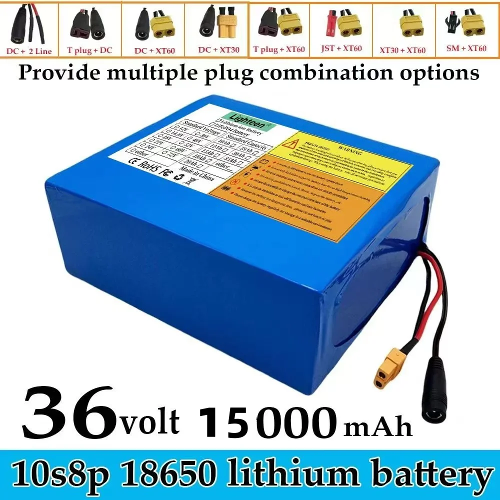 36v electric scooter rechargeable lithium battery built-in new 18650 battery cell for 0-1500W Makita tools mobile power supply