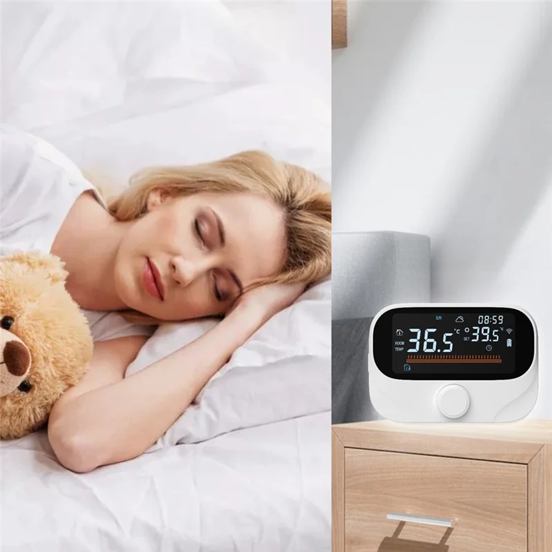 

ABRU-Tuya Wi-Fi умный дом беспроводной термостат RF аккумулятор газовый котел водонагрев цифровой регулятор температуры