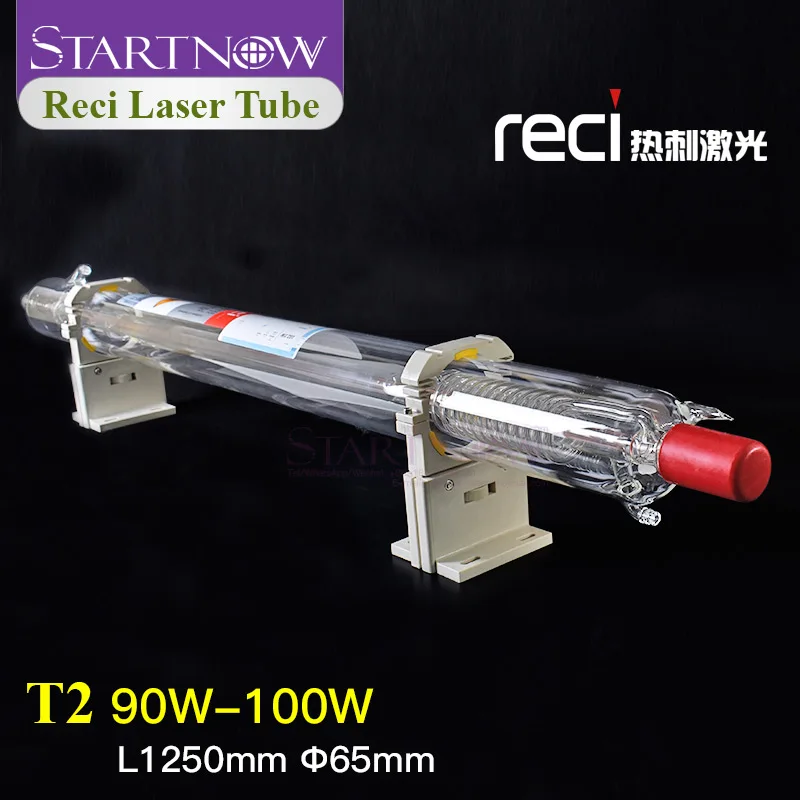 

New T2 Reci W2 V2 90W CO2 Laser Tube 80W 100W D65 Wooden Box Packing For CO2 Laser Cutting Machine Lamp Engraving Equipment Pipe