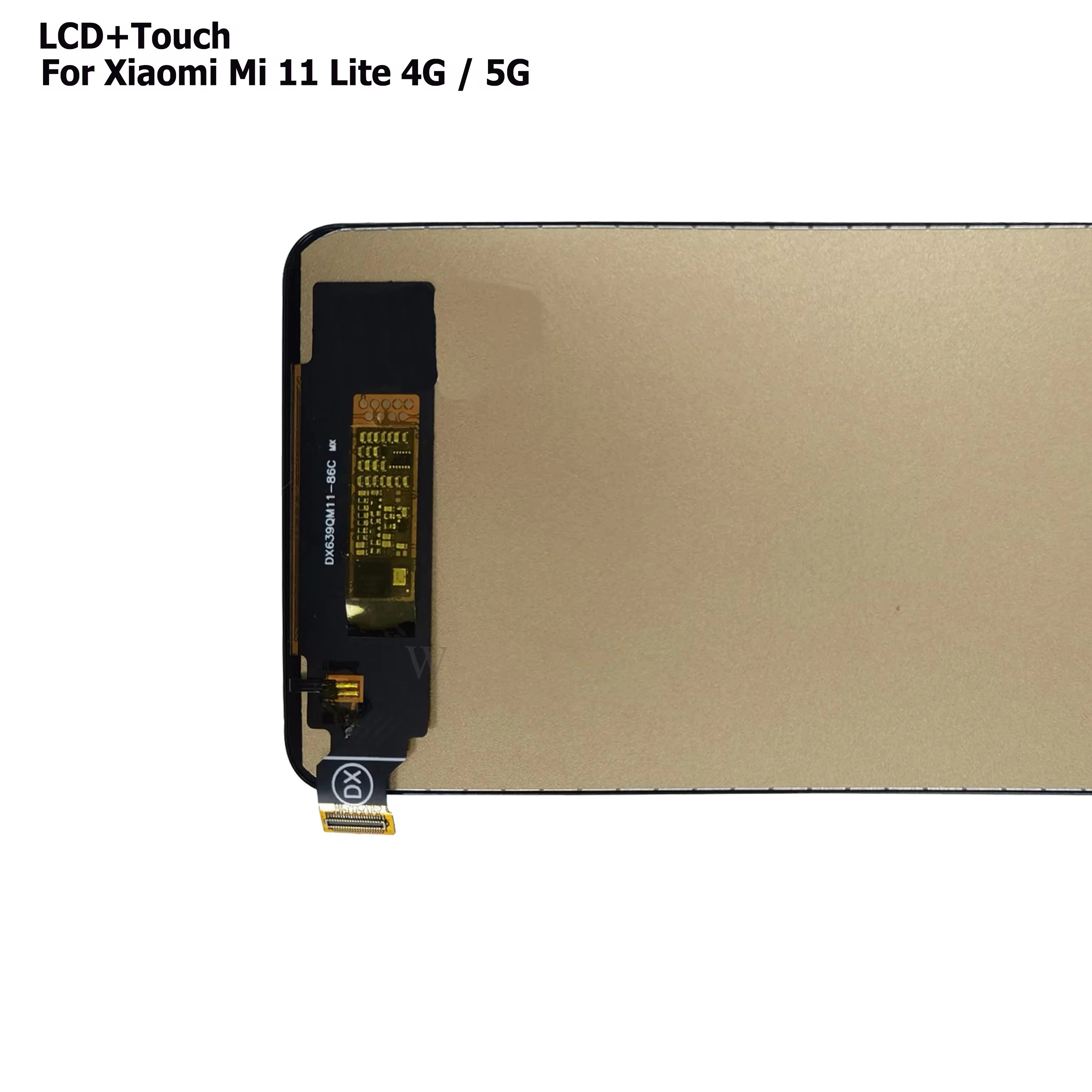 Tested Display For Xiaomi Mi 11 Lite 5G LCD Touch Screen M2101K9AG M2101K9C Digitizer Replacement Mobile Phone Repair Parts