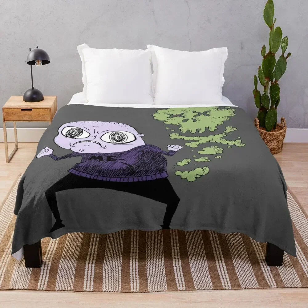 

poofter Throw Blanket Travel Size Cozy Blanket for Plane Train
