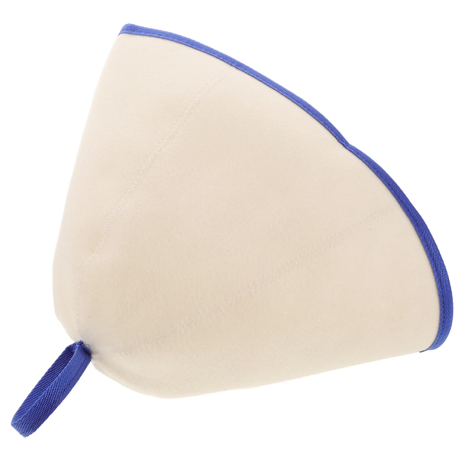 

Felt Sauna Russian Cap Bath Cap Thick Woolen Russian Style Hair Bonnet Reusable White Heat Protect Shower Accessories