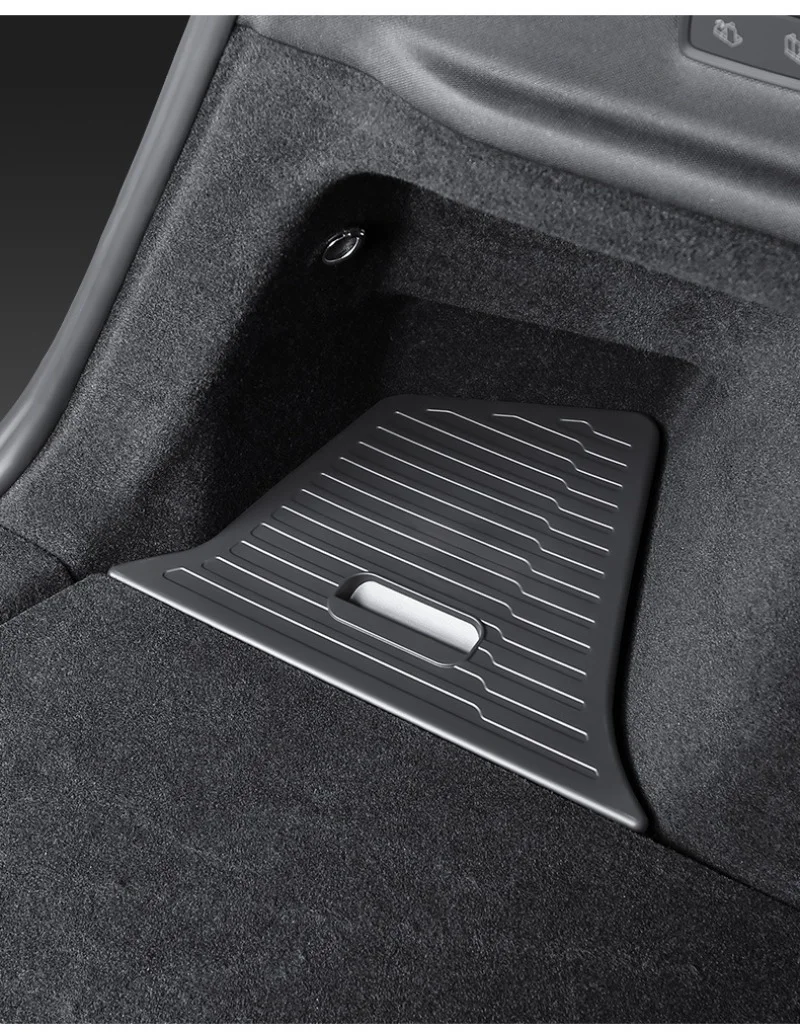 Auto Hinten Gepäck Seite Lagerung Box Fracht Organizer Für Neue Tesla Modell Y Juniper 2025 Lagerung Partition Autos Innen Zubehör – Detail 12
