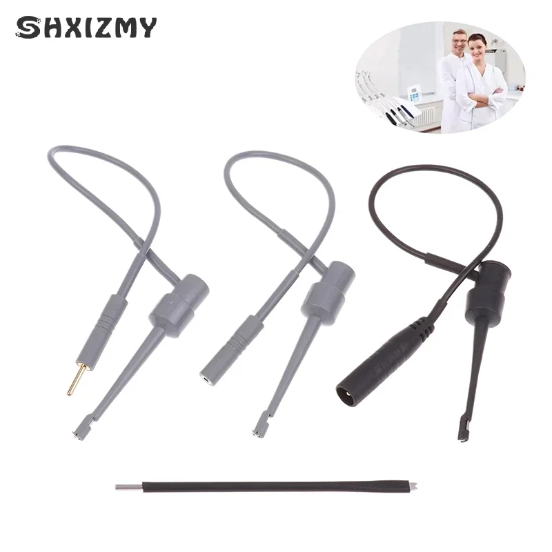 

Dental Apex Root Locator Test Wire File Clamper Endo Treatment Measuring Accessories Handle Surgical Equipment