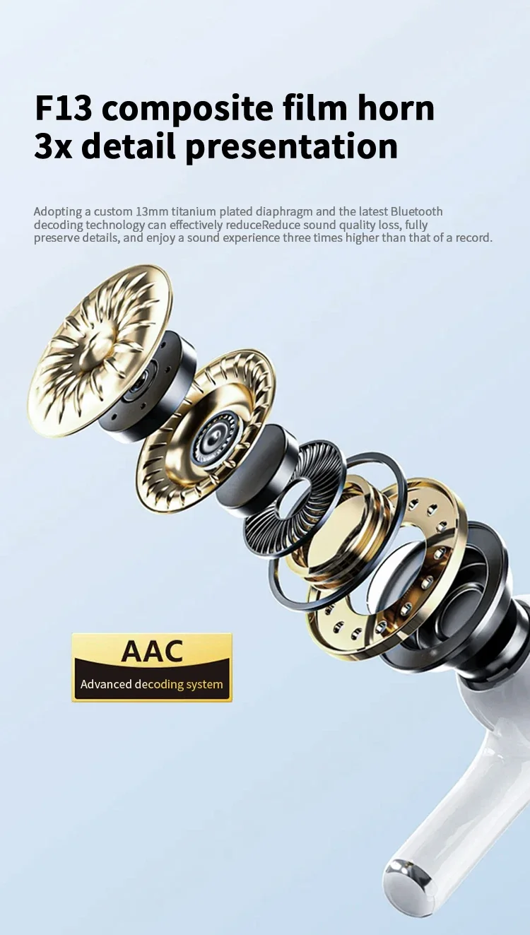 مشبك الأذن سماعة رأس بخاصية البلوتوث M8 كبسولة الفضاء شاشة ديجيتال رياضية مفتوحة مشبك الأذن اللاسلكي سماعات الأذن ، التنفس l