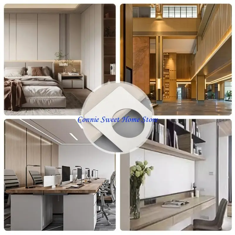 LXAF 2 Pezzi Piastra Riparazione Serratura della Porta Piastre Rinforzo della Porta in Acciaio Inossidabile Fissaggio