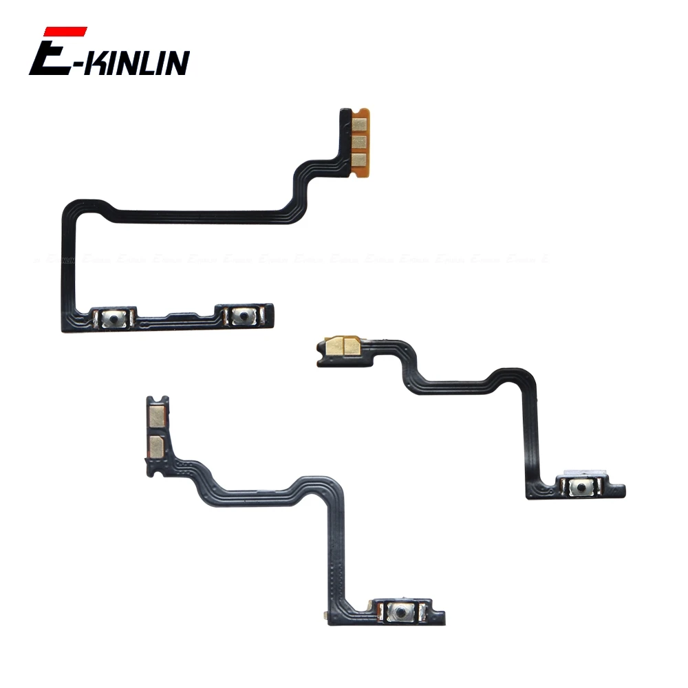 مفتاح تشغيل وإيقاف مفتاح كتم الصوت الصامت زر الشريط الكابلات المرنة لأجزاء OPPO F19 F21 F21s F23 F25 F27 Pro Plus 4G 5G #1