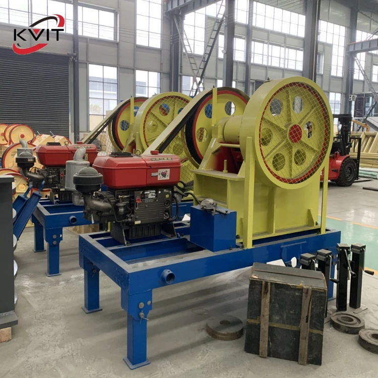 High Productivity Stone Jaw Crusher with AC Motor Bearing Gear & PLC for Mining Applications