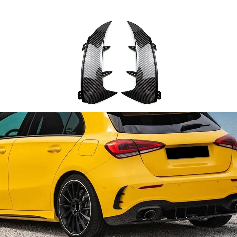 

Car Rear Air Knife For Mercedes Benz A Class A180 A200 A220 W177 SUV Amg 2018+ Rear Wind Knife Vent Auto Parts Car Accessories