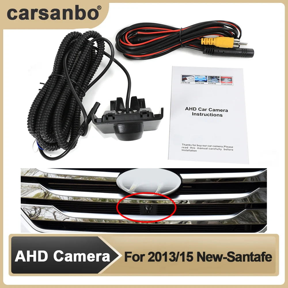 Carsanbo HD Car Front View OEM Camera Night Vision Fisheye Camera For Hyundai 2013 2015 IX45 Parking Surveillance Camera