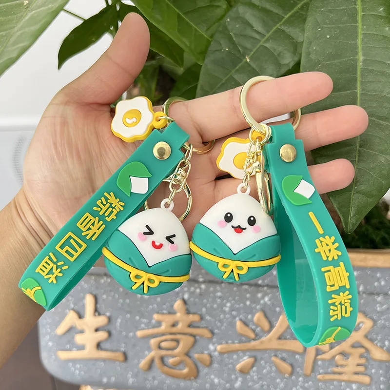 Kawaii Tasche Charm Tasche Zubehör Schlüssel bund Auto Anhänger kreative Cartoon Kaninchen Panda Fußball Spielzeug Geburtstag Kind Paar Freund Geschenk