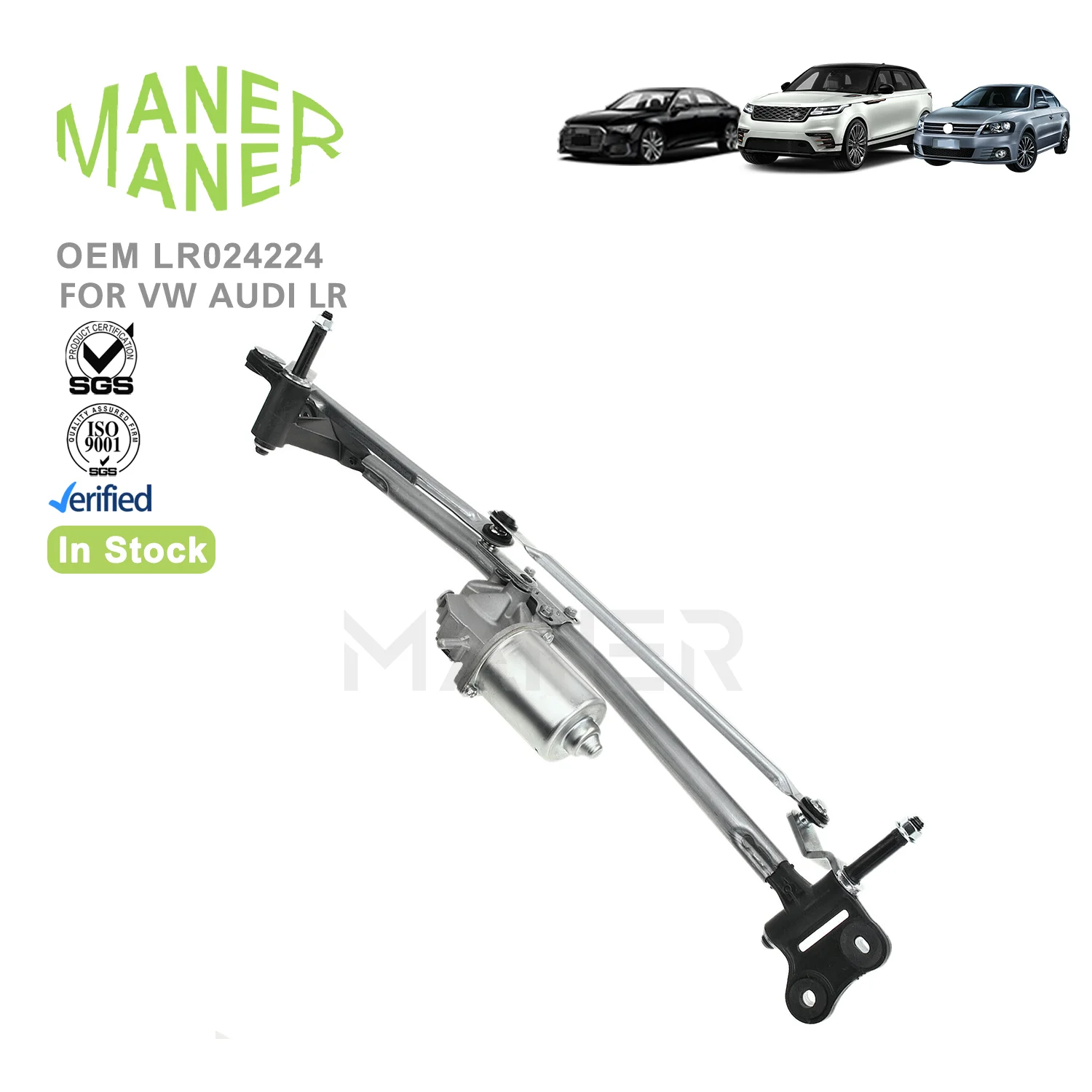 MANER LR024224 LR078300 LR075361 auto spare parts Front Windshield Wiper Motor For Land Rover Range Rover Evoque L538