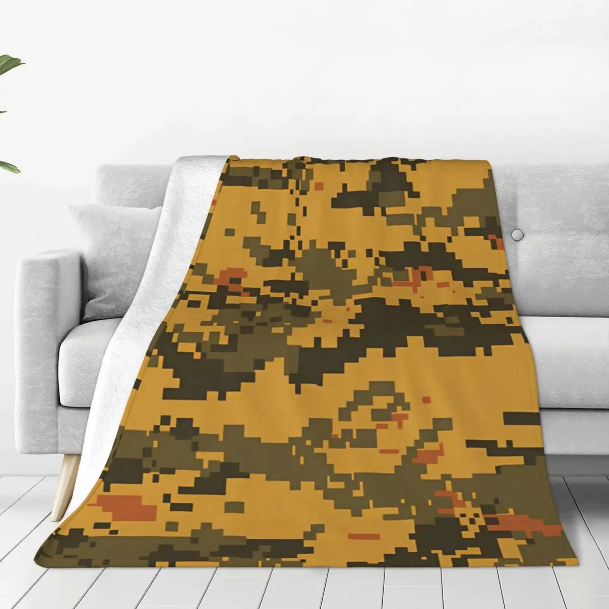 Variant1 Camo Premium Flannel Blanket Soft Warm Throw Blankets For Chair Sofa Bed Travel Bedspread Sofas Cover Tapestry