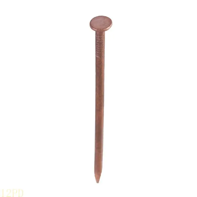 

12pd 15pcs Чисто медные гвозди замены пня Удаление пня.