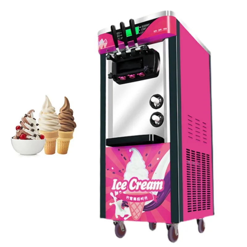 50HZ Commercial Automatic Ice Cream DIY Machine ice cream machine