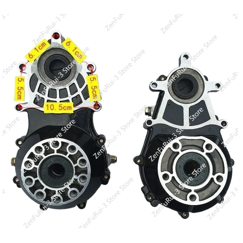 

Дифференциал с 5 отверстиями, 16 зубьев, 18 зубьев, разделенный двигатель в сборе с высокими и низкими шестернями для электрических трехколесных велосипедов