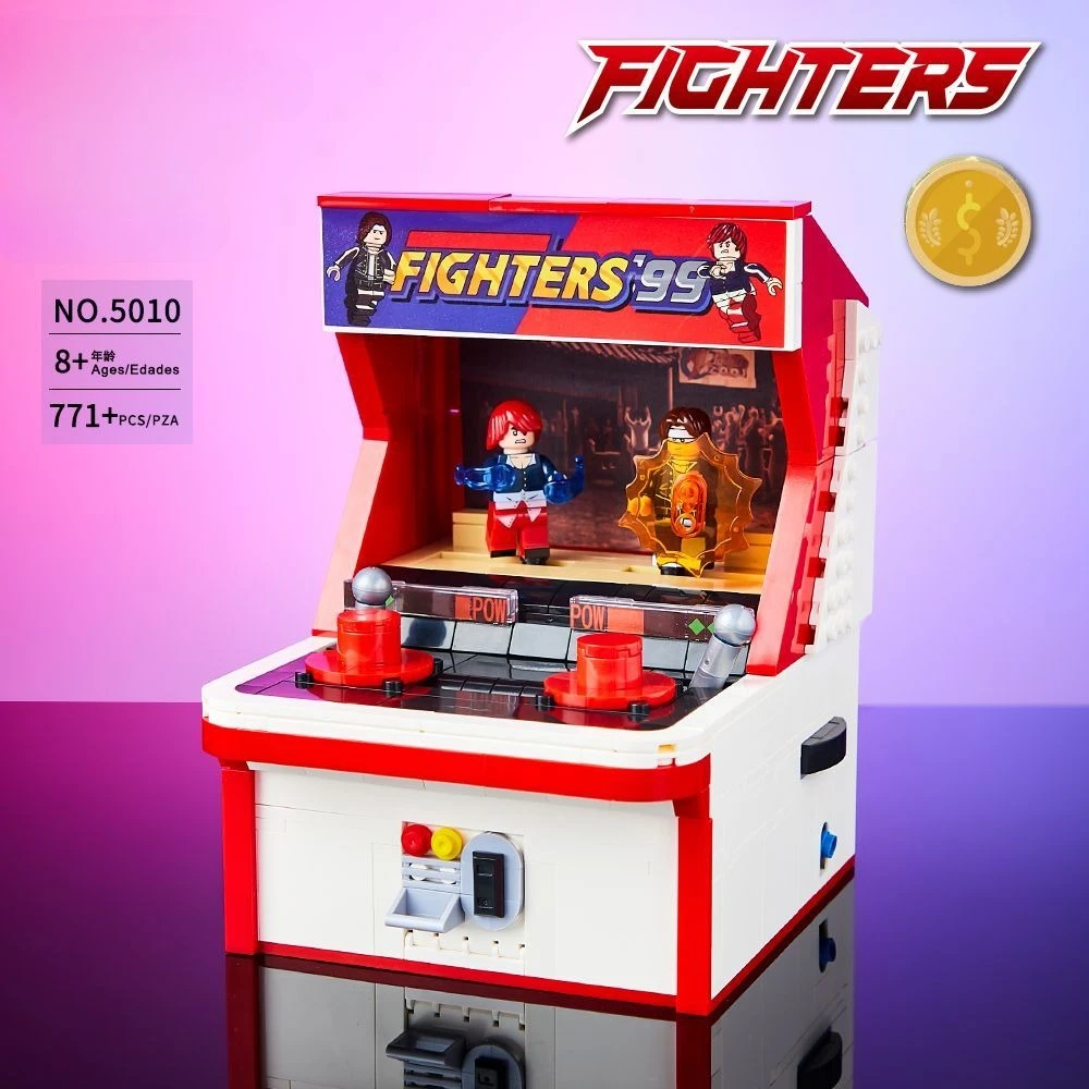 

Arcade Game Boxing Champion Building Block Set, Children's Educational Toys Birthday Gifts