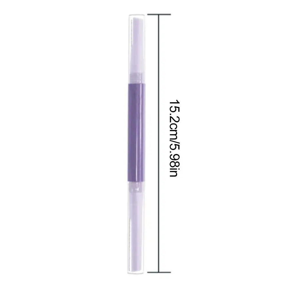 両端眉毛トリマー安全な眉毛シェイパーシェーバー保護カバー付き快適な毎回の使用女性のメイクアップツール