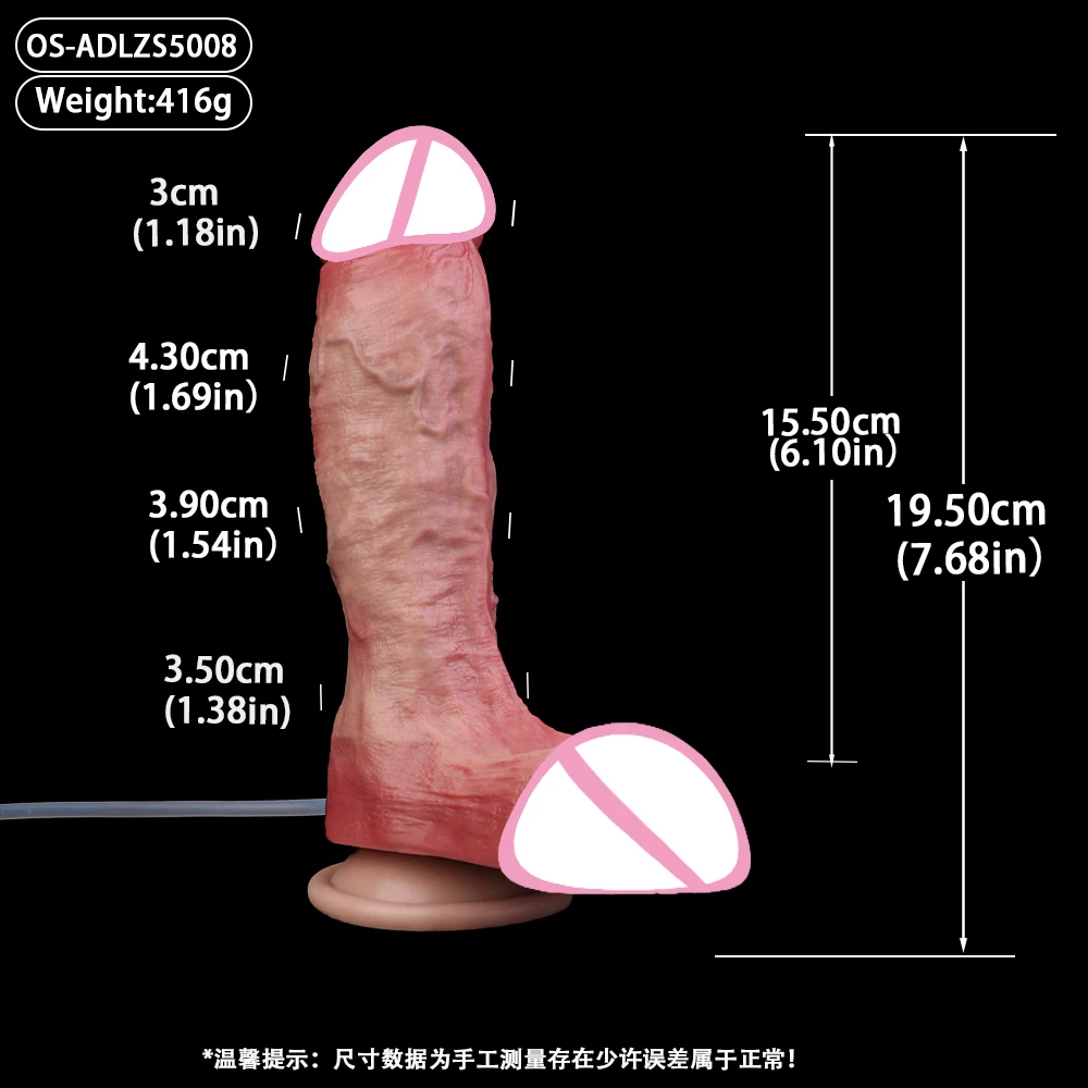 SXXY Ejaculation Realistic Dildo Dual Layer Skin Feeling Penis With Suction Cup Female Male Masturbator Syringe Squirting Sextoy