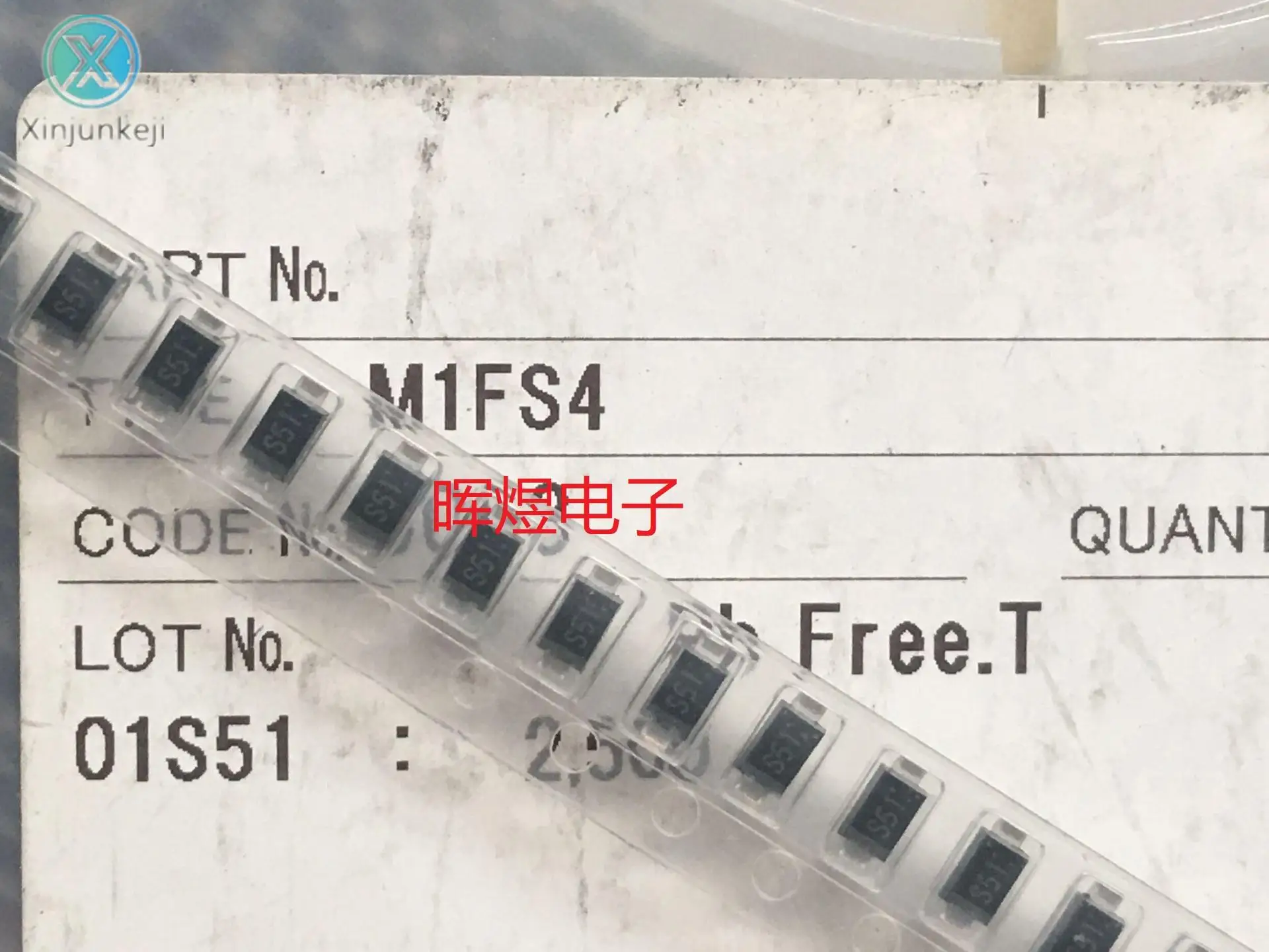 30 Chiếc Orginal Mới M1FS4 Chip Schottky Diode SOD123/1206 Lụa Màn Hình: S