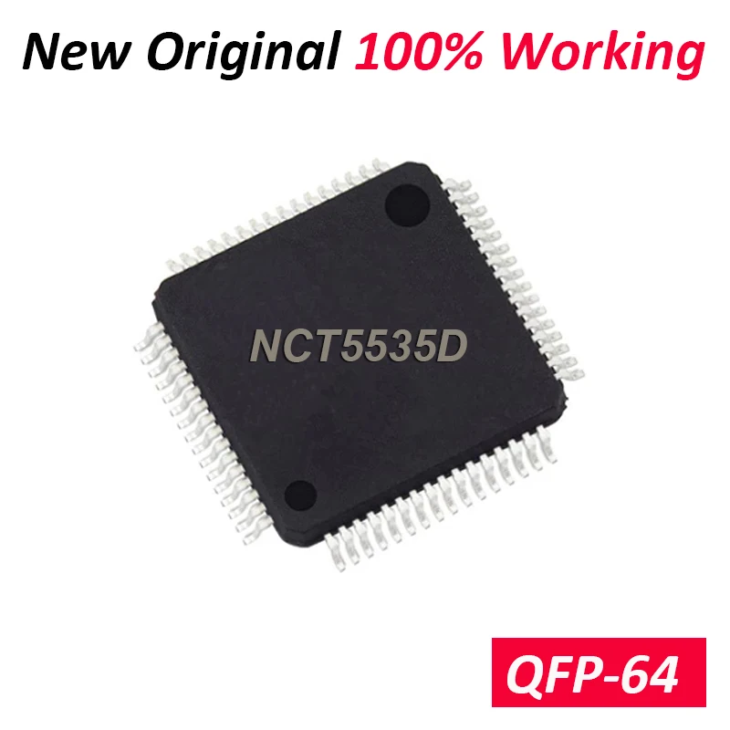 5piece /lot 100% New NCT5535D QFP-64 Chipset