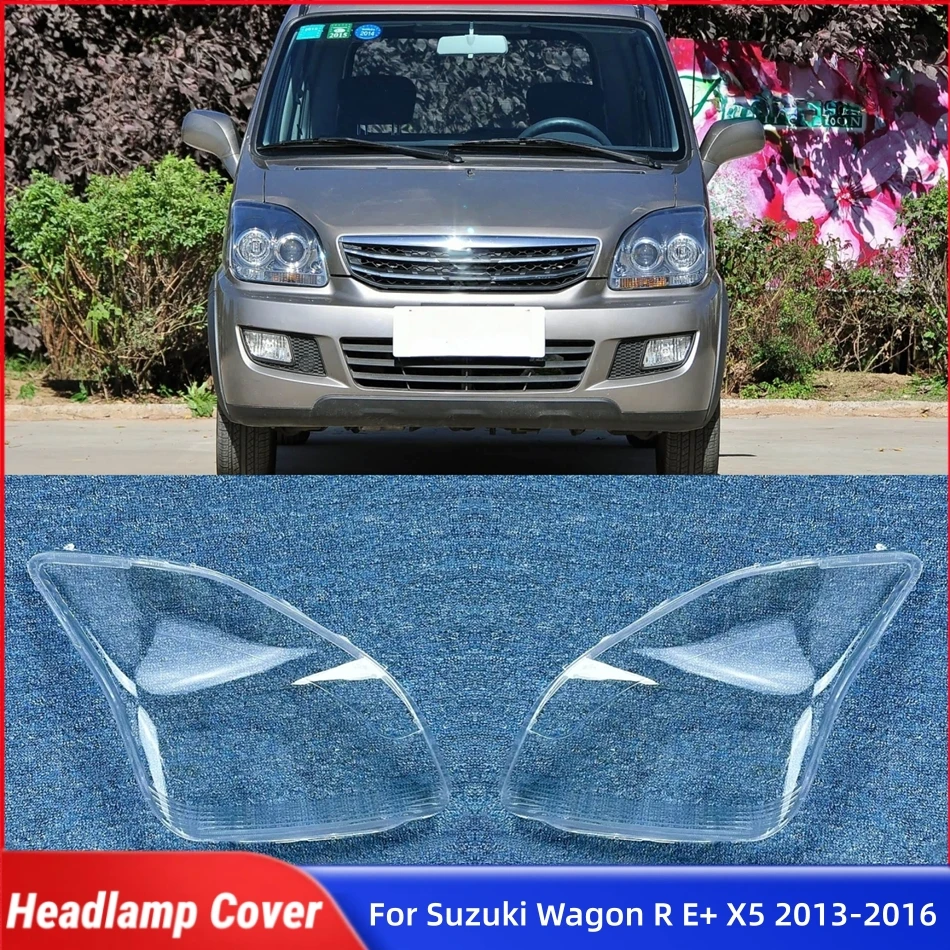 

For Suzuki Wagon R E+ X5 2013 2014 2015 2016 Car Products Lampshade Cover Headlamp Car Front Headlight Lens Cover Lights Shell