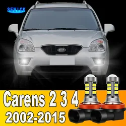 2pcs LED Front Fog Light Bulb Accessories For Kia Carens 2 3 4 2002-2015 2003 2005 2006 2007 2008 2009 2010 2011 2012 2013 2014