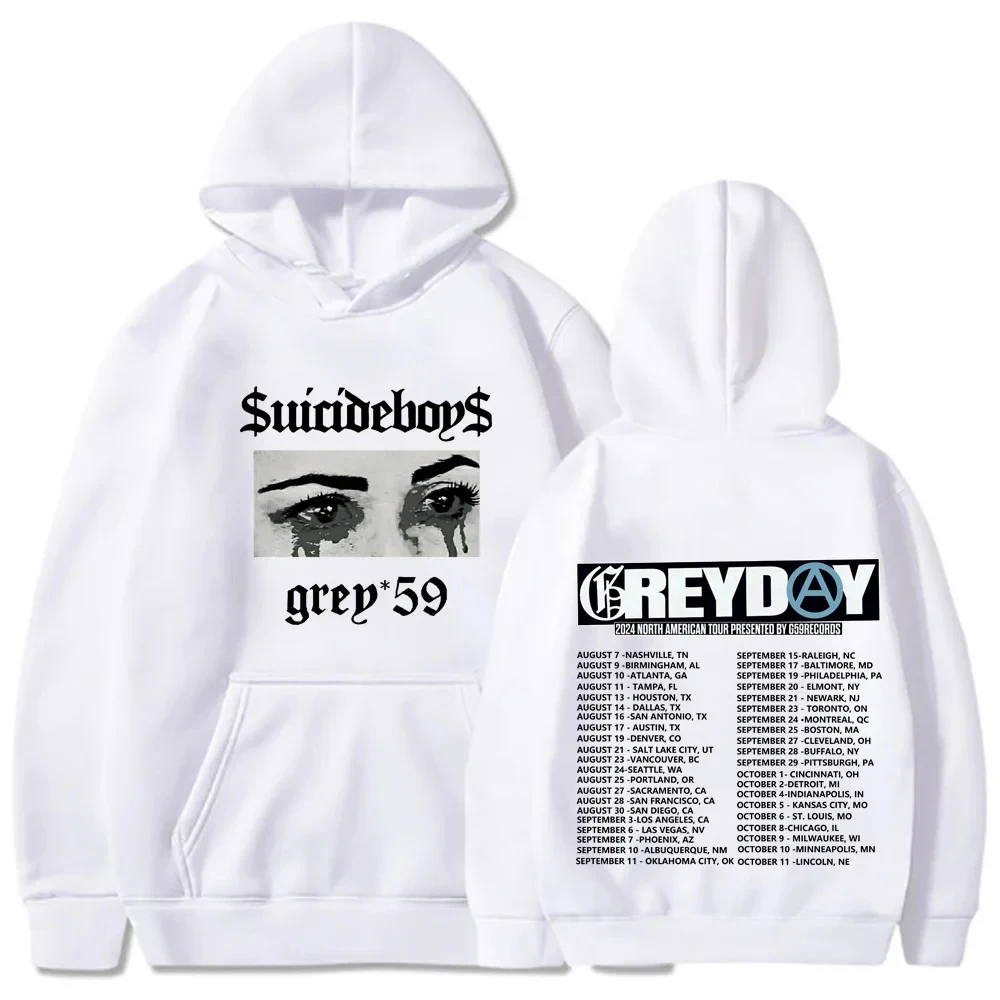 Suicide Boys G-59 Printed Hoodie Merchandise Hoodie Concert Gift Hoodie Hoodie Streetwear Unisex Suicide Boys Fan Gift