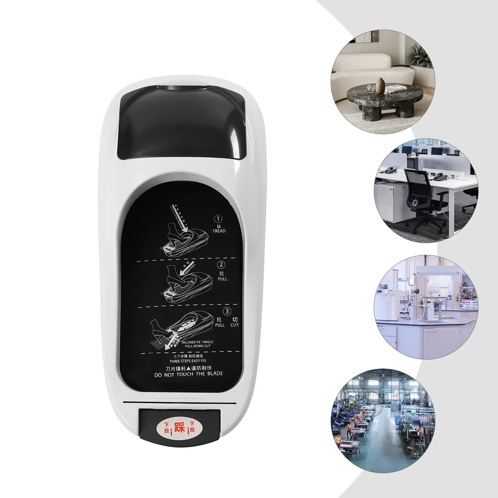 

Automatic Shoe Cover Machine, Hygienic and Breathable, Fits All Shoe Sizes