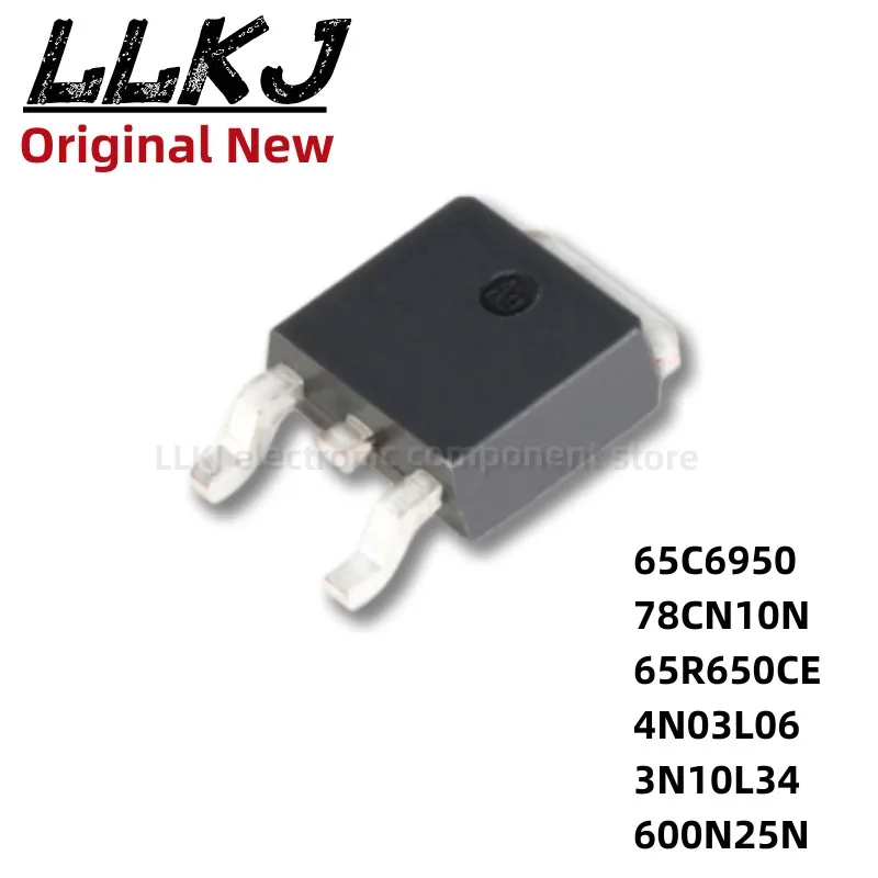 1pcs IPD65R950C6 78CN10N IPD78CN10NG IPD65R650CE 4N03L06 IPD50N03S4L-06 3N10L34 IPD30N10S3L-34 600N25N IPD600N25N3G TO252