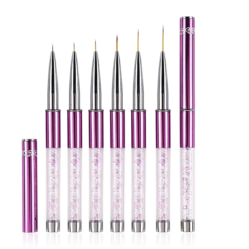 

1PCS Nail Art Brush Line Painting Pen Gel UV Manicure Tools Nail Art Liner Brushes Gel Nail Brush Polish Painting Brush Drawing