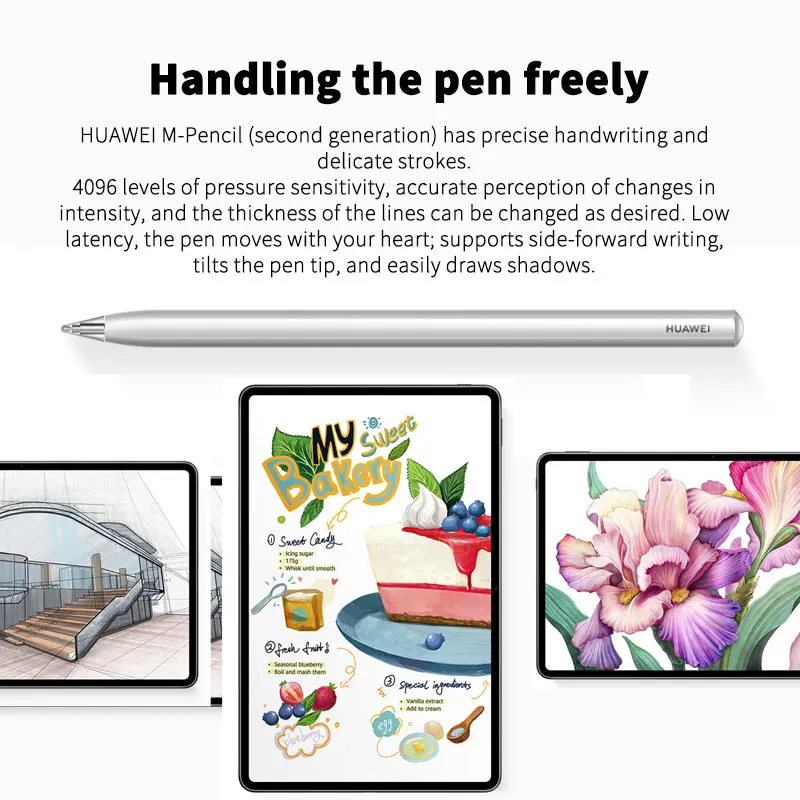 

Стилус Go M-Pencil (2-е поколение), стилус версии 2021 для MatePad Pro 12,6, сенсорная ручка для Huawei MatePad Pro 10,8