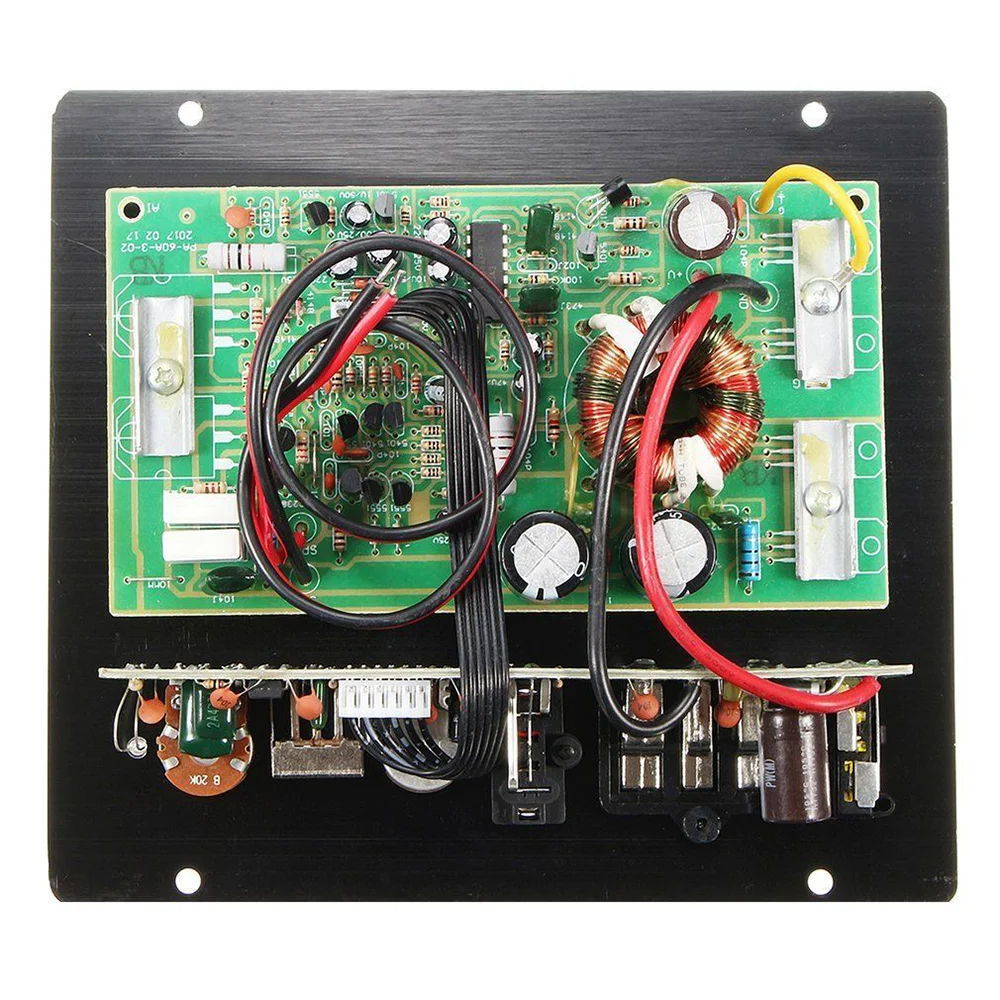 Car Power Amplifier 600W Car Audio Amplifier 12VMono Channel High Power Car Amplifier Board Bass Lossless Module Sound Subwoofer