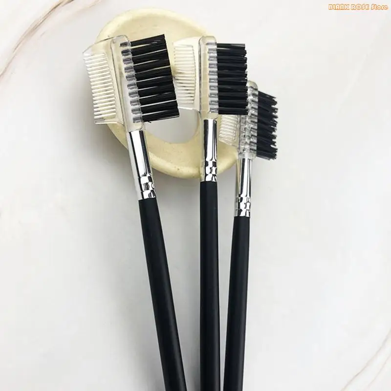 K1AE Double-sided Dog Eye Comb Double for Head Grooming Brush Multipurpose Tool for Small Pet for Cat Dogs Removing Crust and